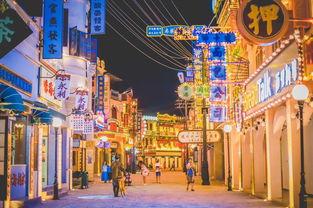 横店明星网红夜市在哪里,星光璀璨的夜市狂欢之旅