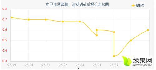 宁夏硒砂瓜今日行情走势,今日走势解析”